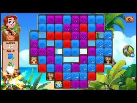 Lost Island Blast Adventure Level 2033 - NO BOOSTERS 🏝️ | SKILLGAMING ✔️