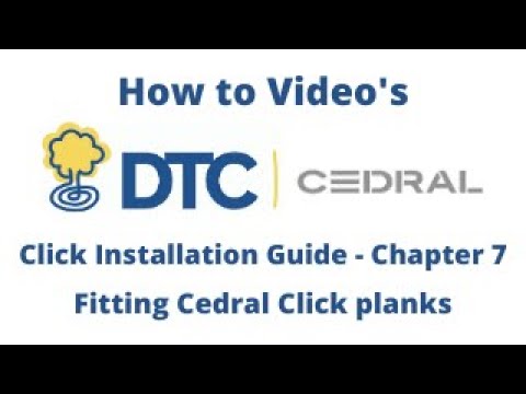 Cedral Click Chapter 7 Installation Guide