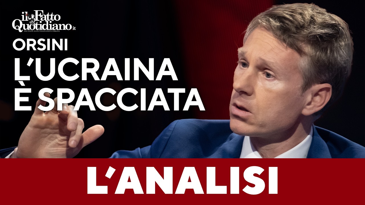 Orsini: "Trump sa che l’Ucraina è spacciata e vuole chiudere un accordo prima che sia troppo tardi"