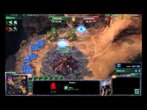(HD) EGGrubby vs UkraineStar Starcraft 2
