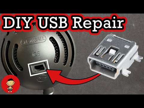 Fixing a Broken USB Port with Basic Tools