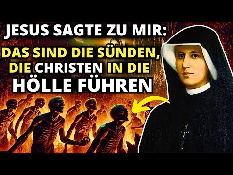 Jesus offenbarte der Heiligen Faustina: 11 Sünden, die zur Hölle führen.