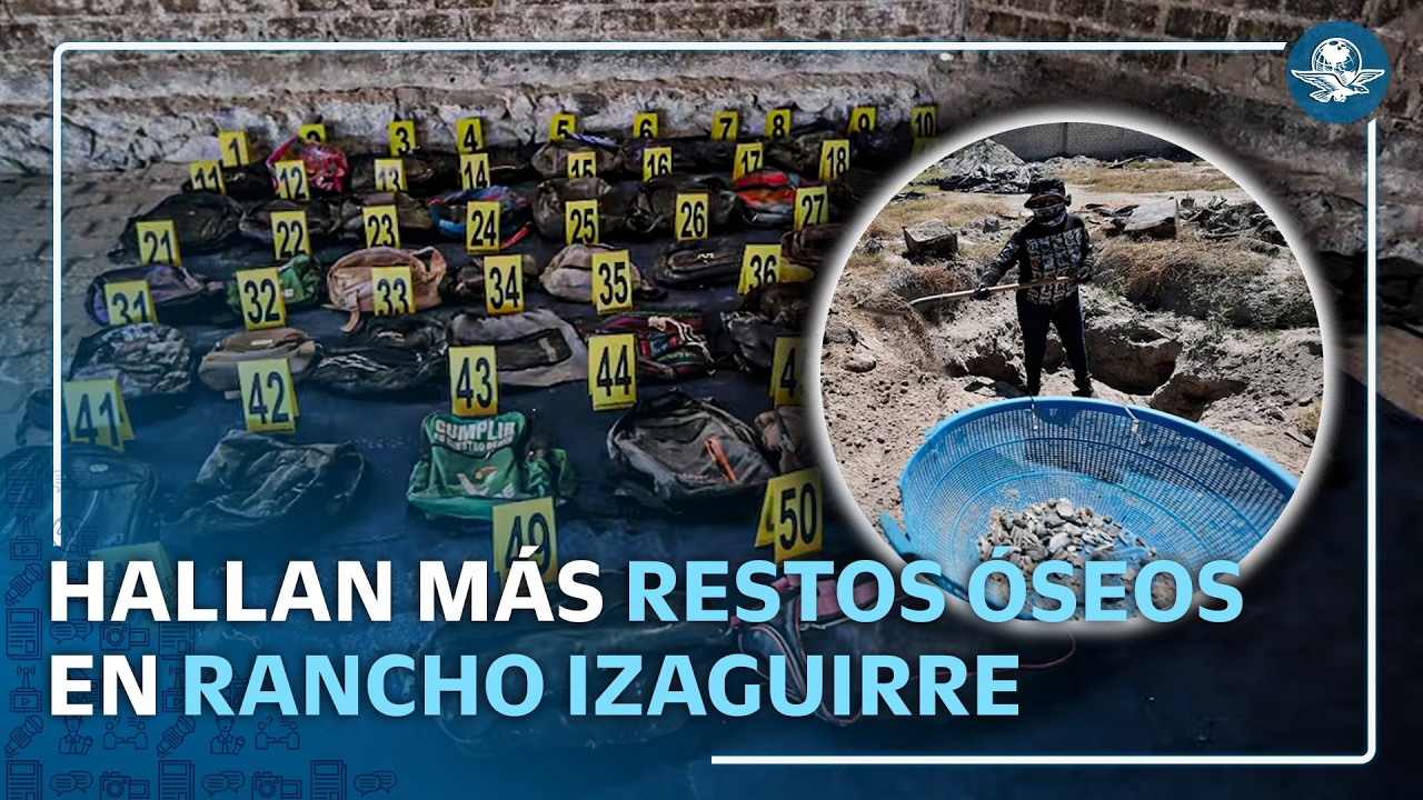 Rancho Izaguirre: hallan más restos y avance del 75% en Teuchitlán