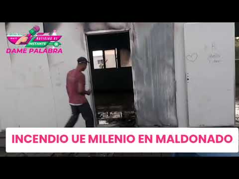 🔴 Incendio en la Unidad Educativa Milenio en Maldonado, Eloy Alfaro de Esmeraldas
