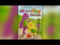 Barney Let S Play Outside 2010 2010 DVD Release