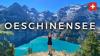Oeschinensee, Switzerland | Easy Day Trip from Interlaken! | Oeschinensee Panorama Hike & Rodelbahn