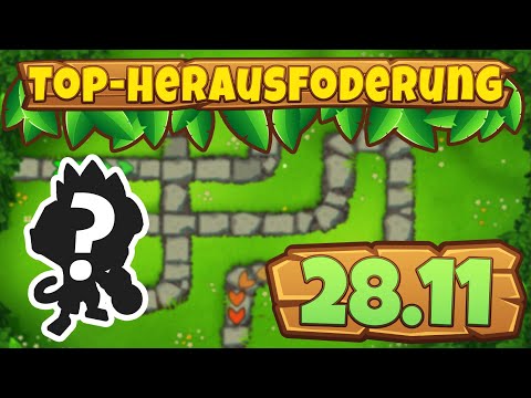 Top-Herausforderung 28.11.2022 - Affenaue [#BloonsTD6]