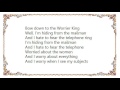 Warren Zevon - Worrier King Lyrics