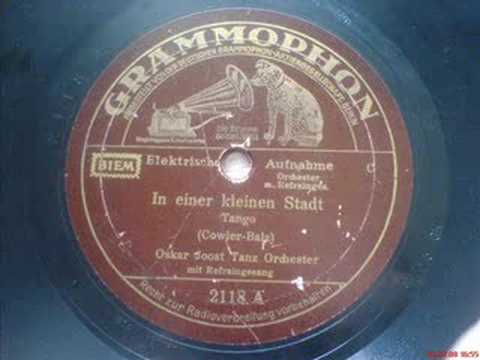 Oscar Joost: "In einer kleinen Stadt" - Tango