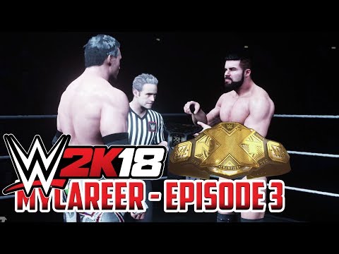 WWE 2K18 - My Career  Mode - Ep 3: NXT Championship Match vs Bobby Roode!