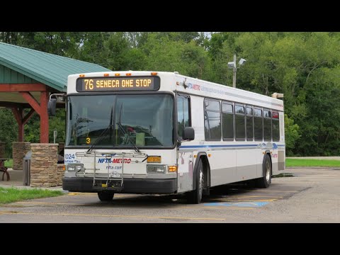 NFTA Metro Ride Route 76 Outbound [FULL ROUTE] Bus 1024 - 2010 Gillig Advantage
