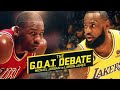 The NBA GOAT Debate Michael Jordan Vs LeBron James Greeny