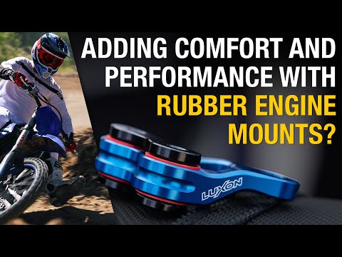 Rubber Engine Mounts in Motocross? | Luxon MX YZ450F Test