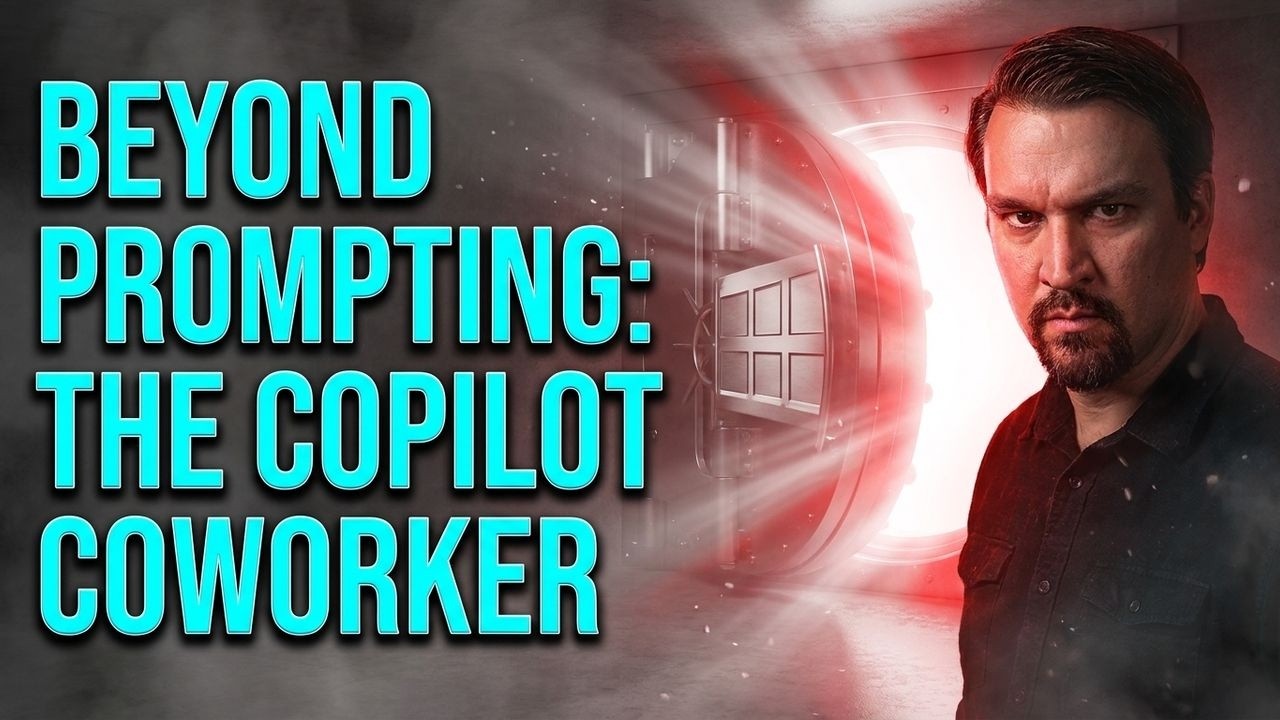 Beyond Prompting: The Copilot Coworker Architecture Microsoft Isn't Talking About