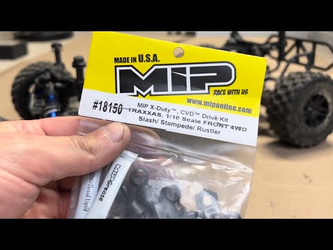 MIP DRIVESHAFTS // for the Traxxas Slash 4x4 “ULTIMATE BASHER BUILD”