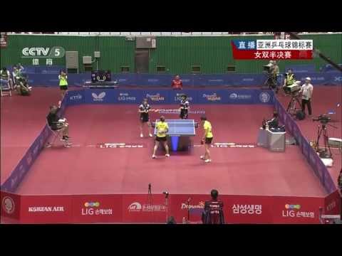 2013 Asian Championships (wd-sf) Ding Ning / Liu Shiwen - Park Youngsook / Yang Haeun [HD] [Full]