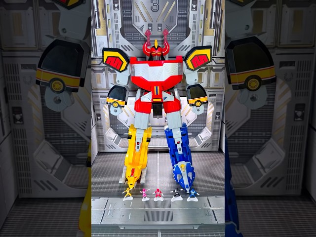 Vídeo relacionado con Playmates Power Rangers Re-Ignition 6 Inch Action Figure Combinable Megazord - Pterodactyl