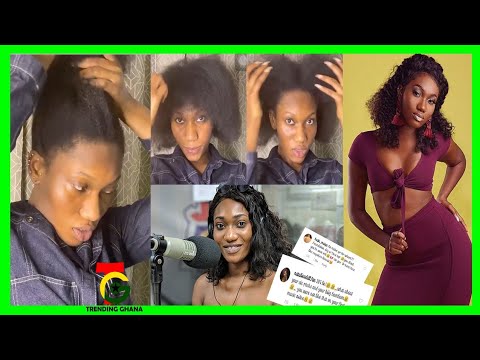 Fans goes hard on Wendy Shay for showing her natural face in new video