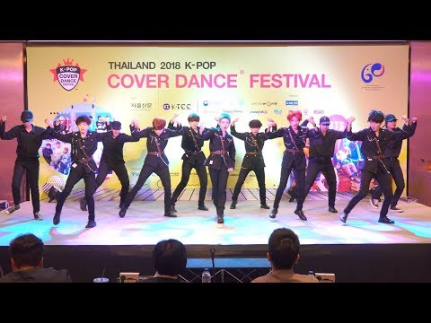 180512 1TRACK cover KPOP - Black on Black + BOSS (NCT U) @ 2018 Thailand K-POP Cover Dance Festival
