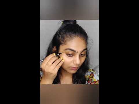How to : Apply Eyeliner In Hindi #shorts // Lavishka Jain
