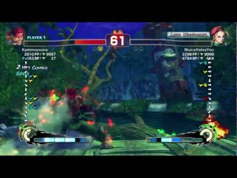 SSF4AE Kaminoyouna x RZR Latif Ranked Matches On XBL HD