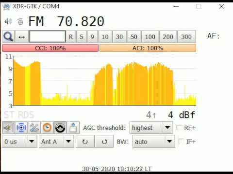 OIRT FM reception via sporadic E - 1008 hrs - 30th May 2020