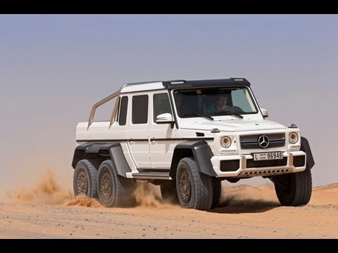 El impresionante video de la G63 AMG 6x6