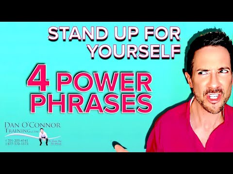 4 Power Phrases for Work: How to stand up for yourself | Professional communication training