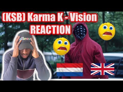 DUTCH DRILL REACTION (KSB) Karma K - Vision (ProdBySosamillz) (Official Music Video)