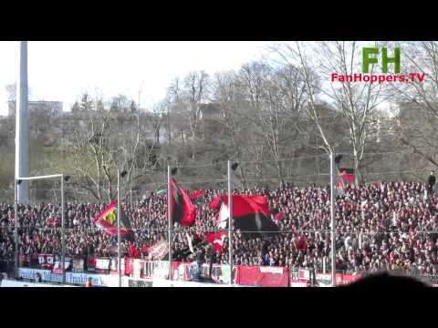 Nürnberg Fans in Frankfurt 2015