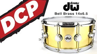 Video thumbnail for DW Collectors Bell Brass Snare Drum 14x6.5 - Video Demo by Drum Center of Portsmouth