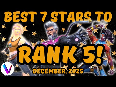 The Best 7 Star Champions to Take to Rank 5 - MCoC