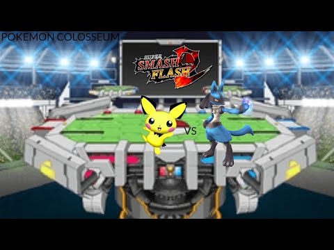 Super Smash Flash 2 Battles Episode 7: Pichu vs Lucario