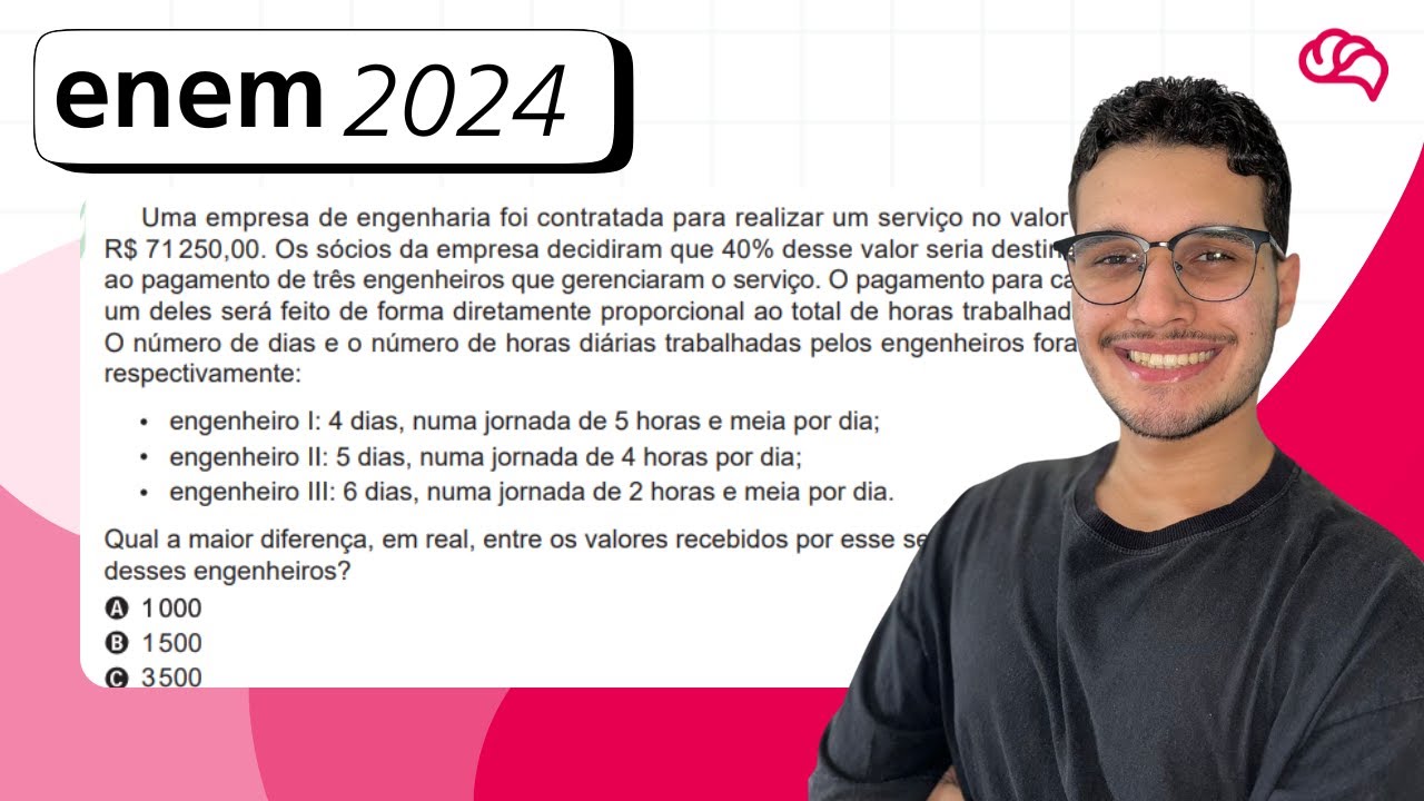 Resolução em Vídeo — Questão 179 ENEM 2024