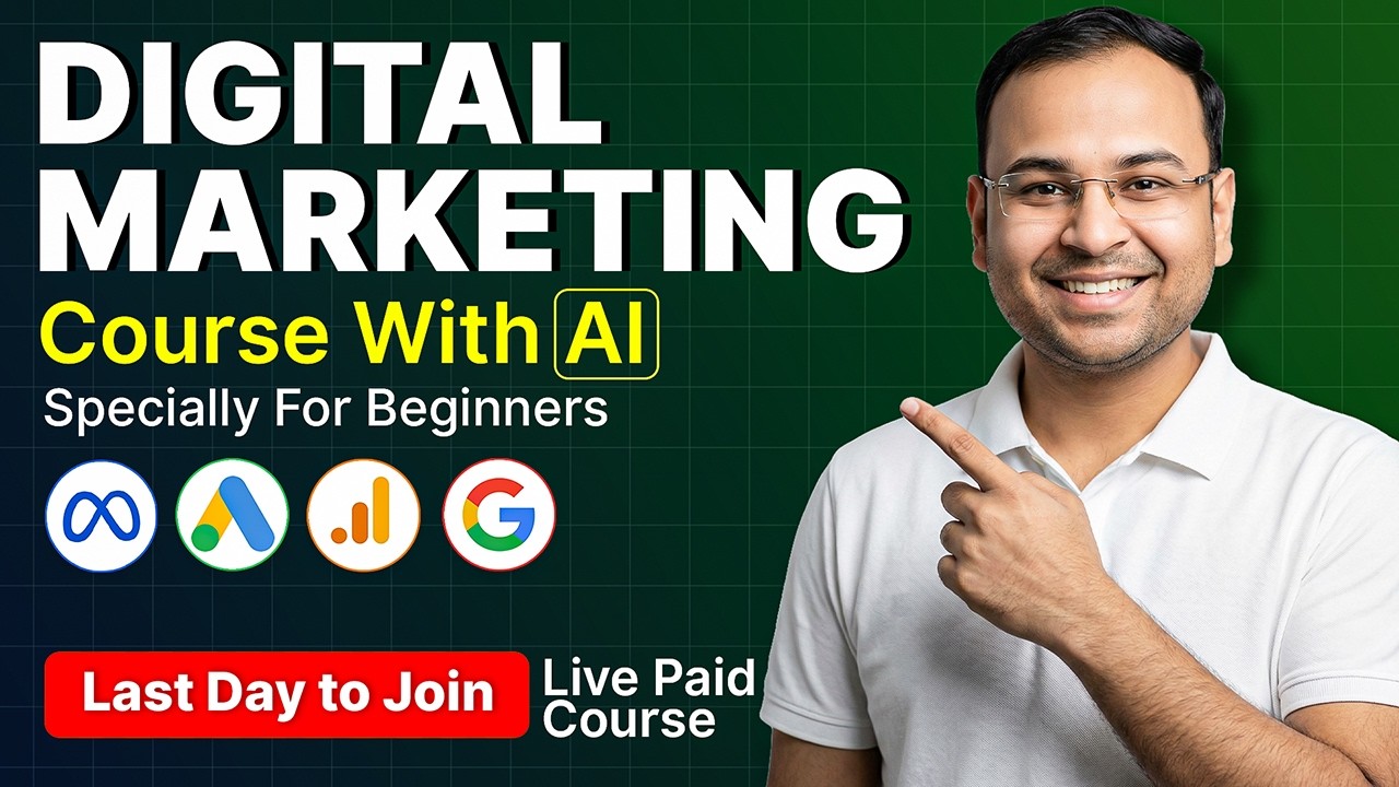 Last Chance to Enrol in Digital Marketing Course - Enrol Now