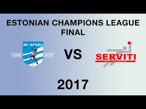 Estonian Champions League FINAL ● Game 1 ● HC Kehra - Põlva Serviti ● 2017