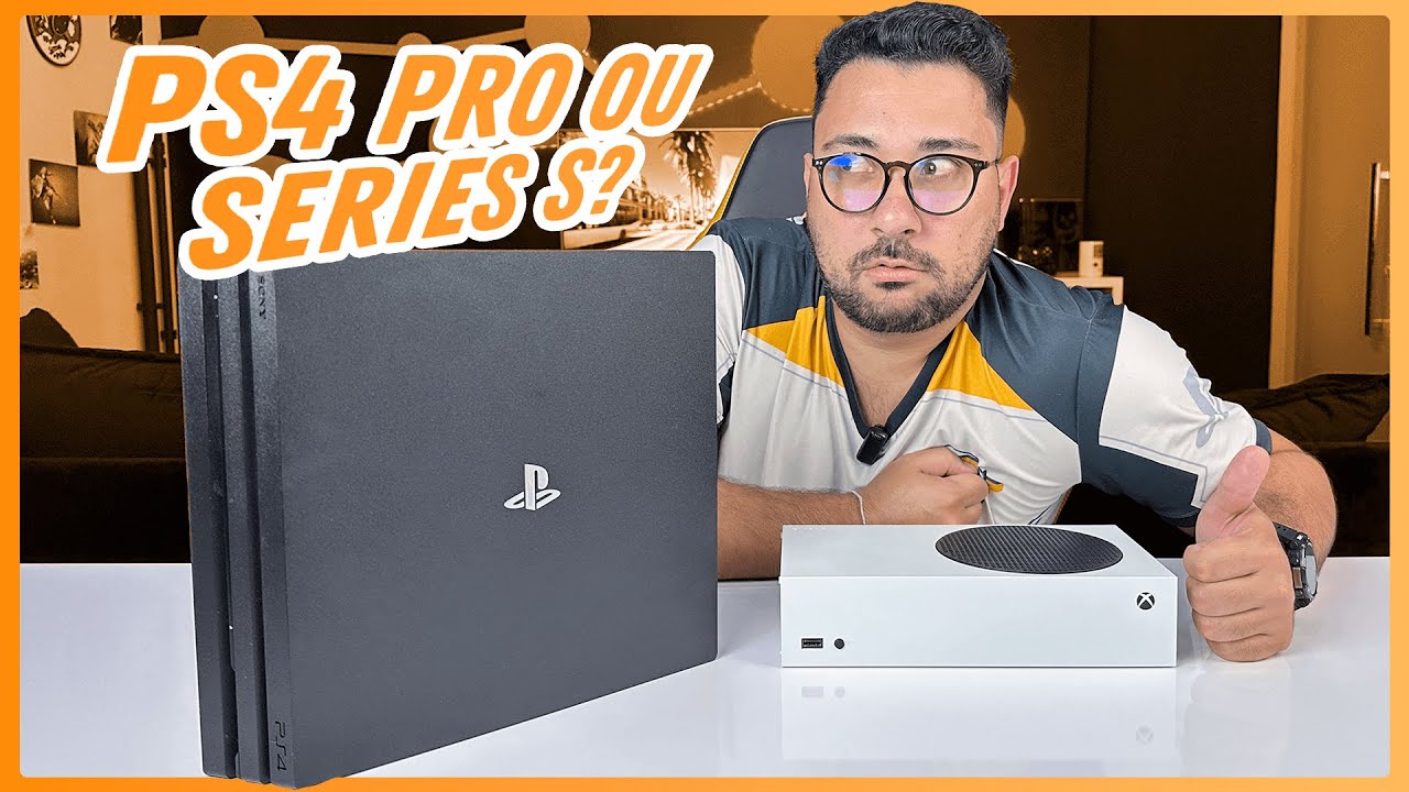 QUAL CONSOLE COMPRAR: PS4 PRO OU XBOX SERIES S?