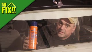 Headliner Repair Using Permatex Heavy Duty Automotive Headli