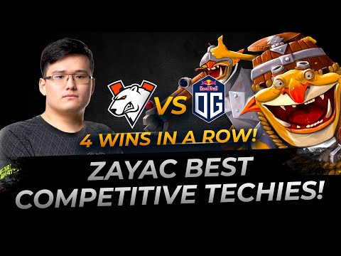 Zayac - Best Competitive Techies - Dota 2 Replay Full Gameplay