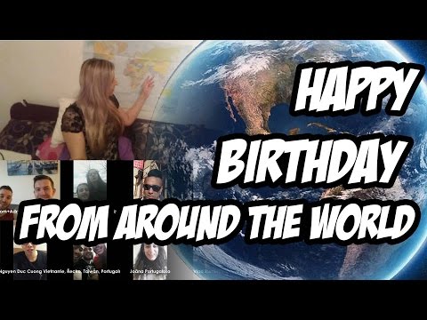 Happy Birthday Martina - Celebrations from people around the world