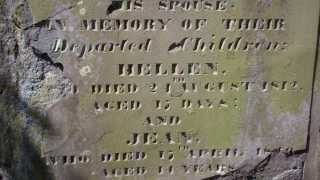 preview picture of video 'Hastings Children Gravestone Forfar Angus Scotland'