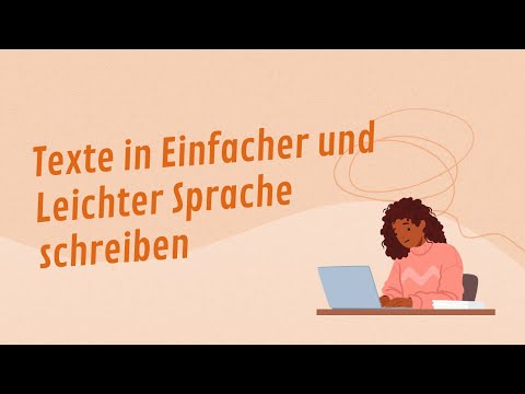 Texte in Einfacher und Leichter Sprache schreiben