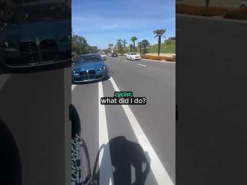 Aggressive Driver Meets the Wrong Cyclists