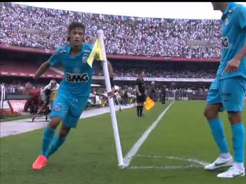 Paulistão 2012 - Semi Final - São Paulo 1 x 3 Santos - Neymar fez três