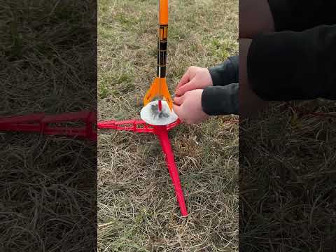 Estes Alpha III Launch Set Model Rocket Launch Outdoor Family Fun Rocket Launching