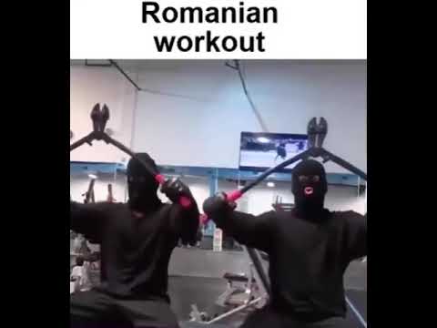 Romanian workout meme