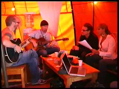 Beyonce, Bono, The Edge & Dave