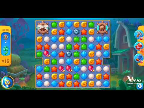 Fishdom. 8286 level no boosters and diamonds - 13 moves