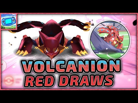 S+ Volcanion Red Draws and Battles! - Pocket Incoming