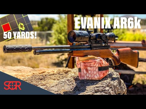 CRAZY ACCURATE & AFFORDABLE Airgun - $500 gun shoots like $1500!!! the Evanix AR6k 22 cal